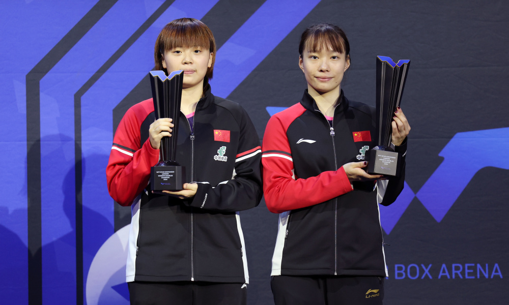 石洵瑶张翔宇女双夺冠 石洵瑶张翔宇女双夺冠