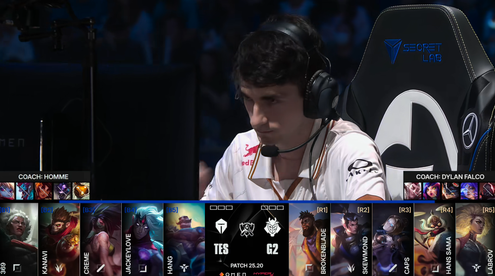 TES击败G2挺进S15四强 TES击败G2挺进S15四强