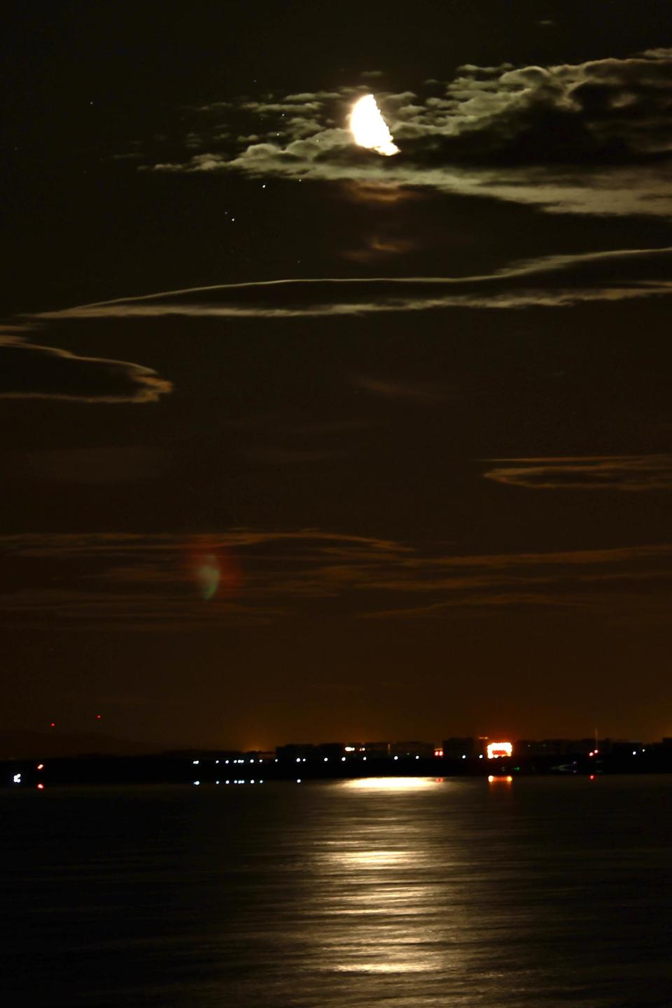 11月6日上演月掩昴星团