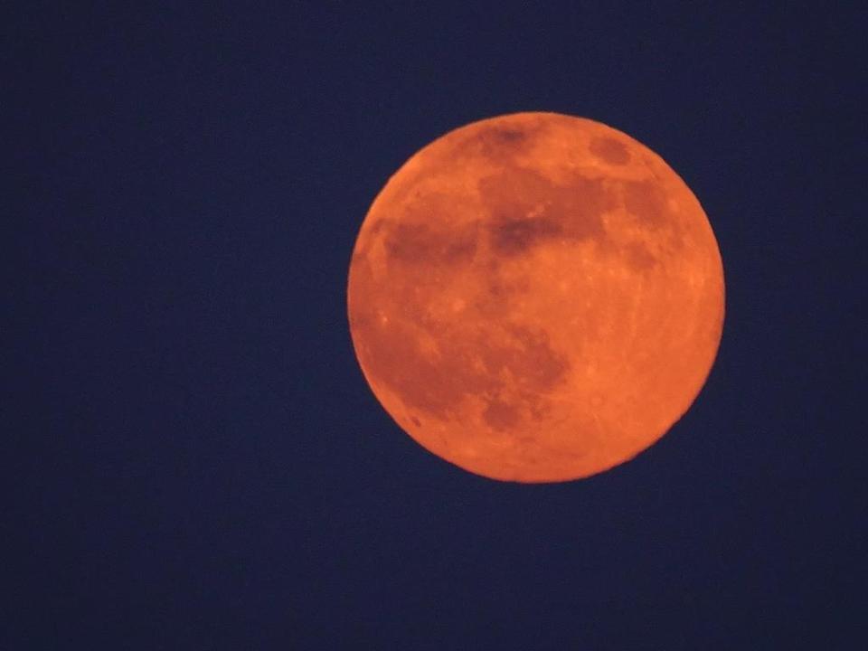 超级月亮惊艳大图