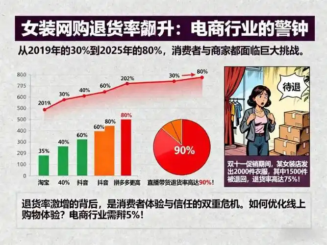 巨型吊牌揭开线上女装高退货率痛点