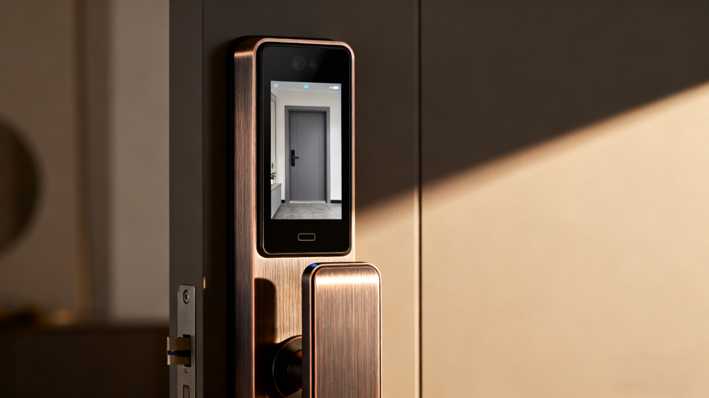 带摄像头的门锁能安吗