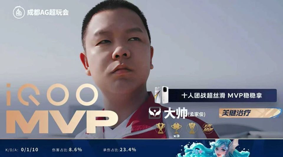 成都AG超玩会夺KPL年度总冠军