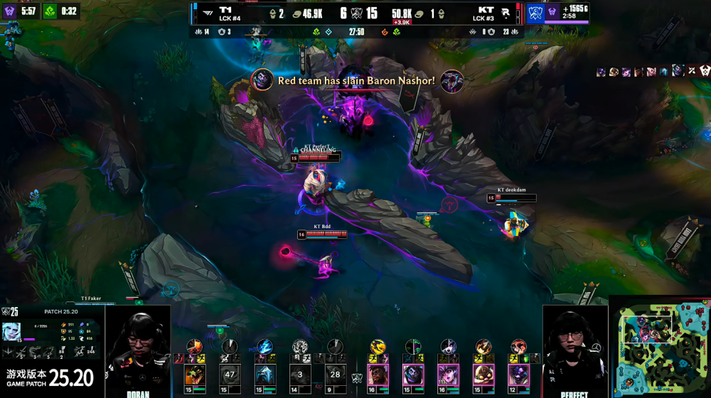 S15决赛T1战胜KT夺冠