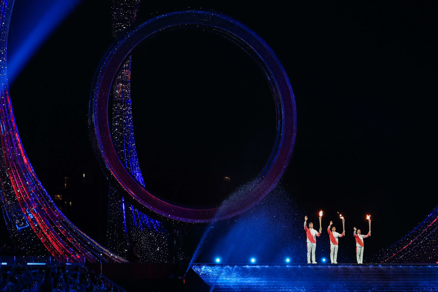 全运会开幕式高清大图来了