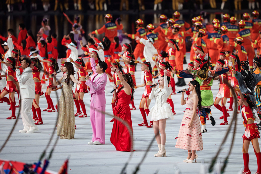 全运会开幕式高清大图来了