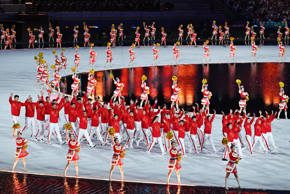 全运会开幕式有“广东特产”狮头鹅