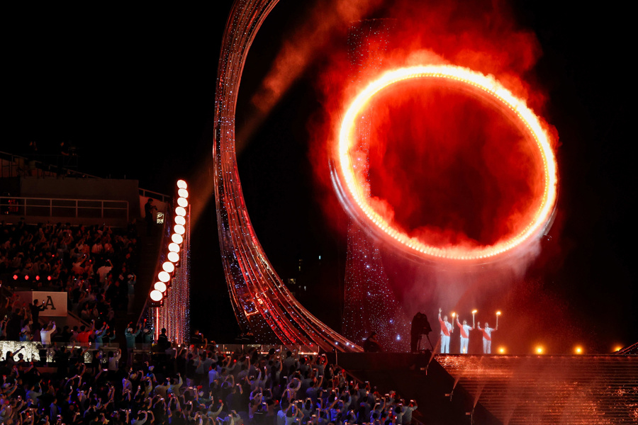 全运会开幕式高清大图来了