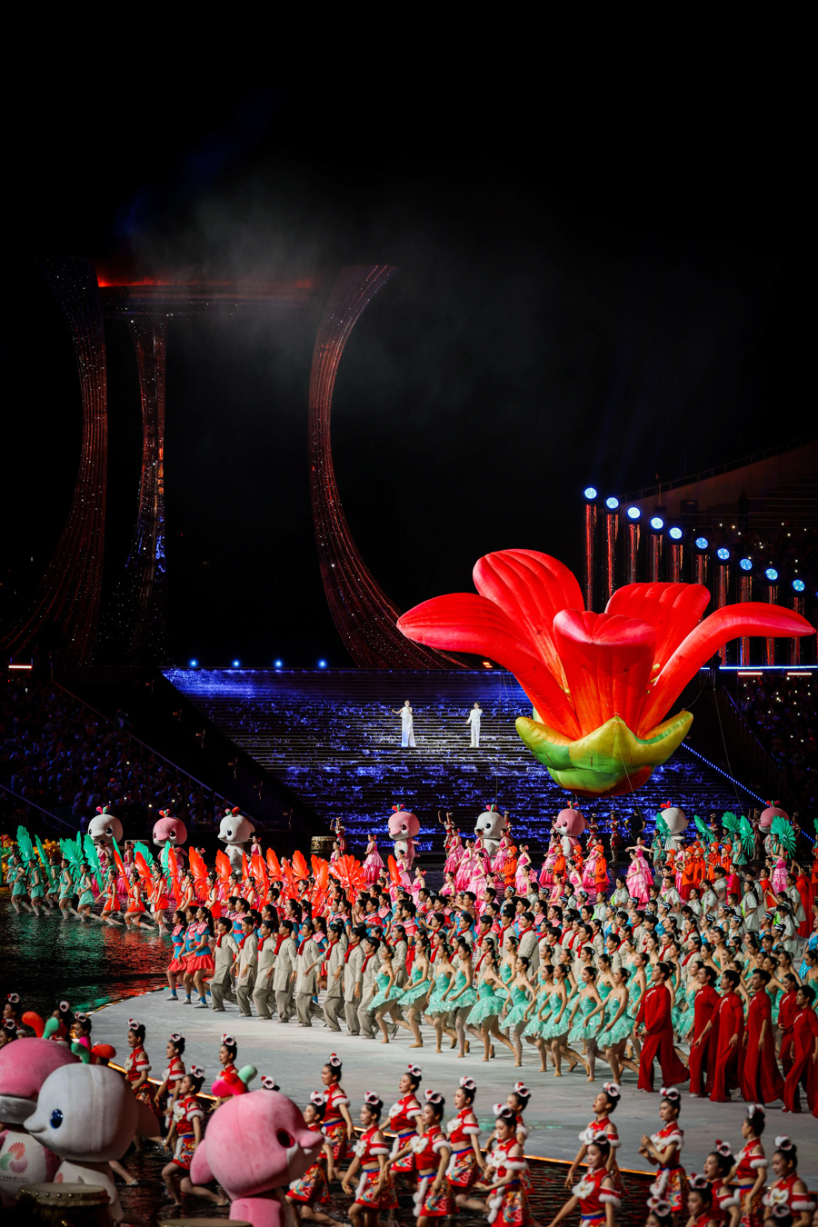 全运会开幕式高清大图来了