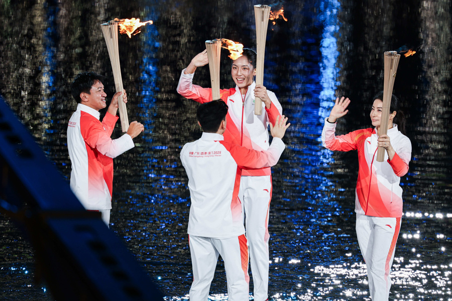 全运会开幕式高清大图来了