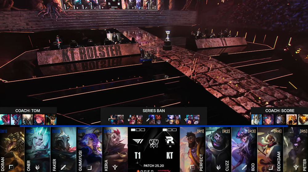 S15决赛T1战胜KT夺冠