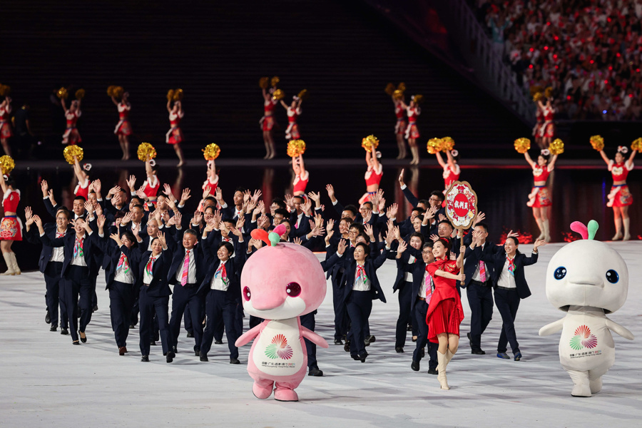 全运会开幕式高清大图来了
