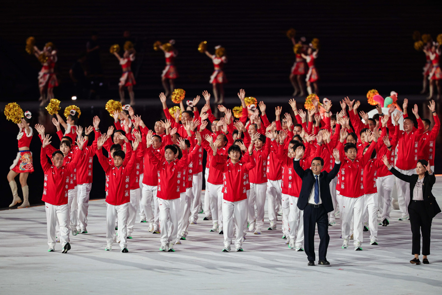 全运会开幕式高清大图来了