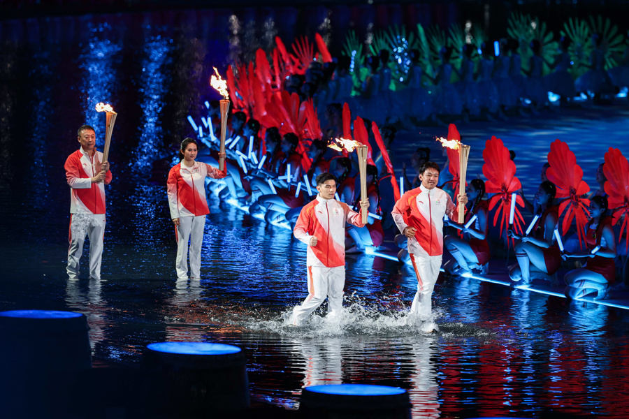 全运会开幕式高清大图来了