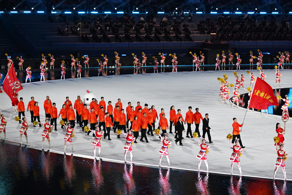 全运会开幕式有“广东特产”狮头鹅