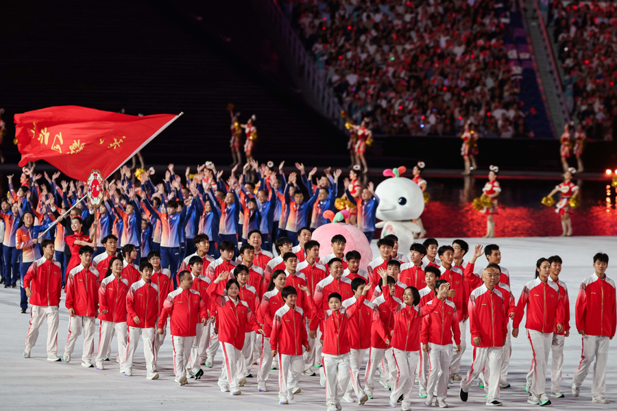 全运会开幕式高清大图来了