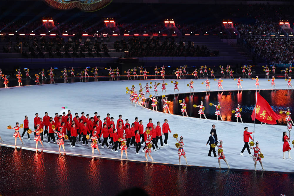 全运会开幕式有“广东特产”狮头鹅