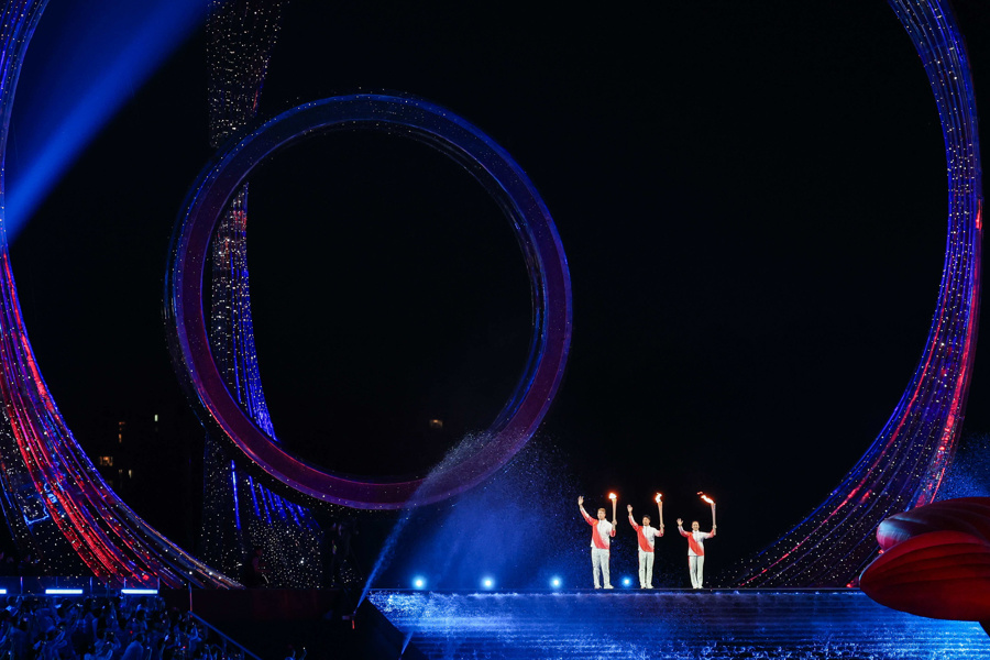 全运会开幕式高清大图来了