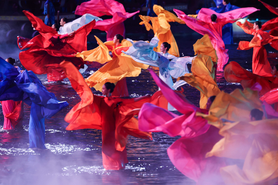 全运会开幕式高清大图来了