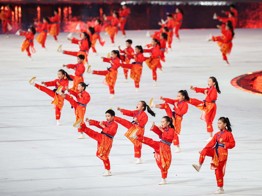 全运会开幕式高清大图来了