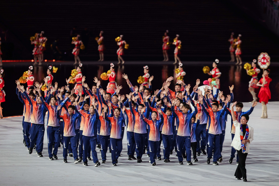 全运会开幕式高清大图来了