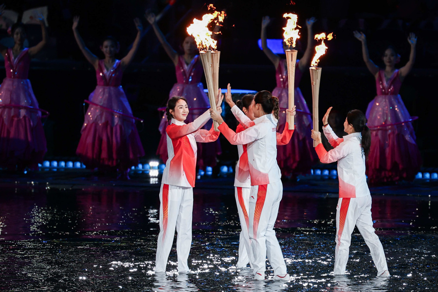 全运会开幕式高清大图来了