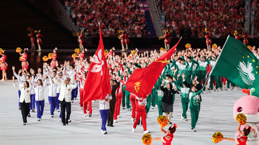 全运会开幕式高清大图来了