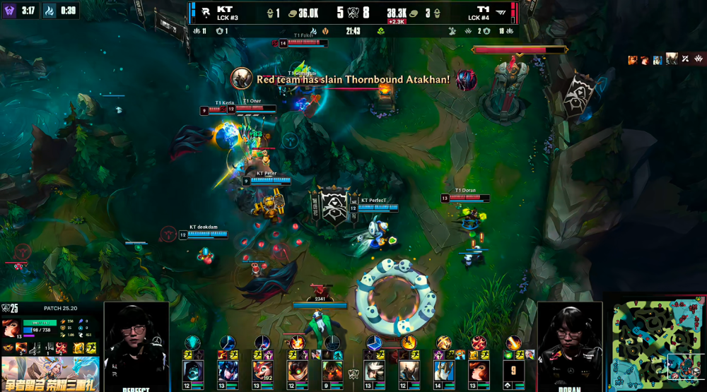 S15决赛T1战胜KT夺冠