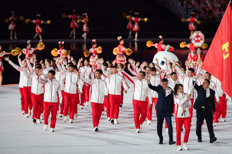全运会开幕式高清大图来了