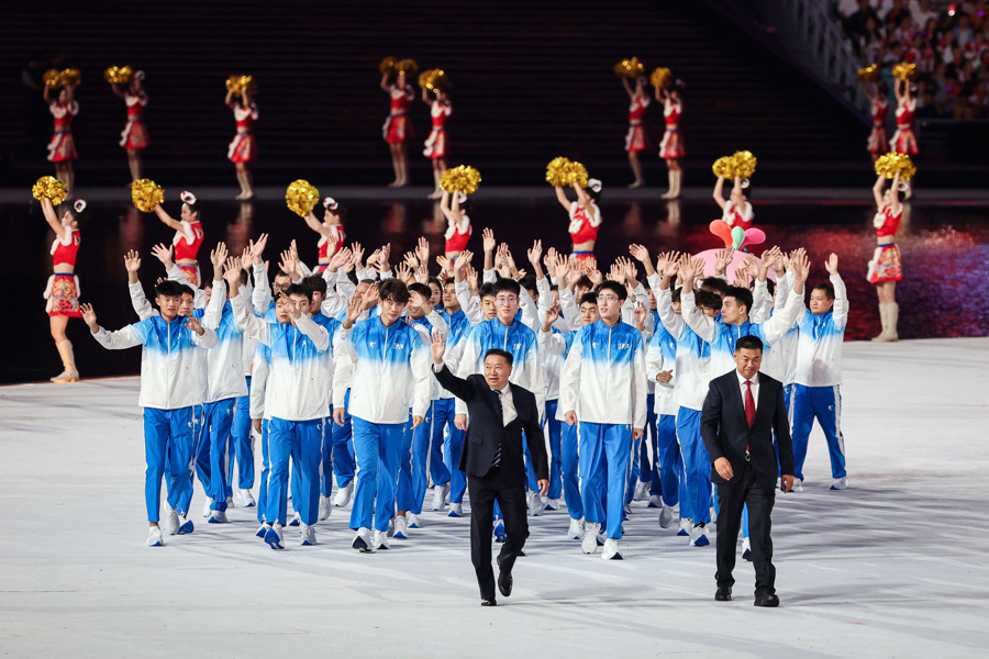 全运会开幕式高清大图来了