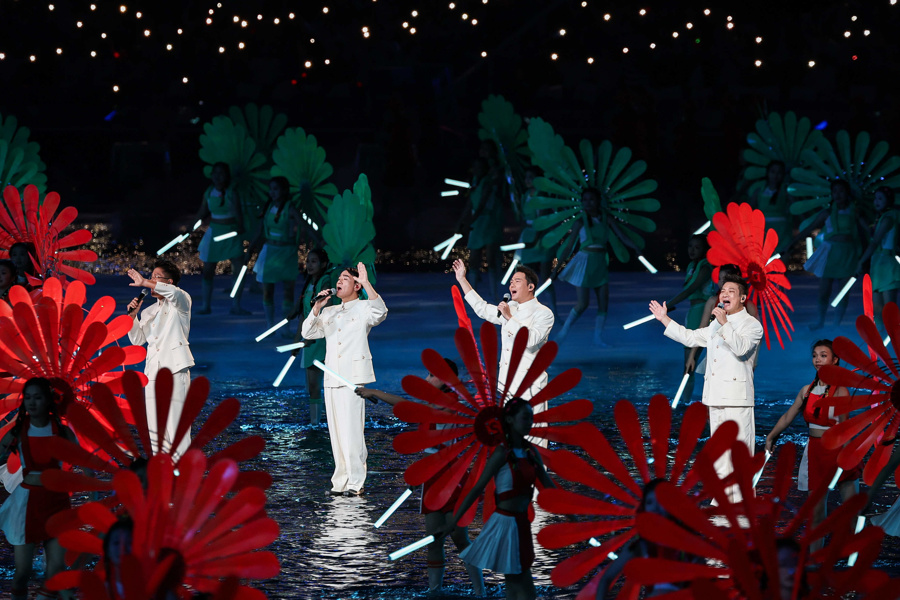 全运会开幕式高清大图来了