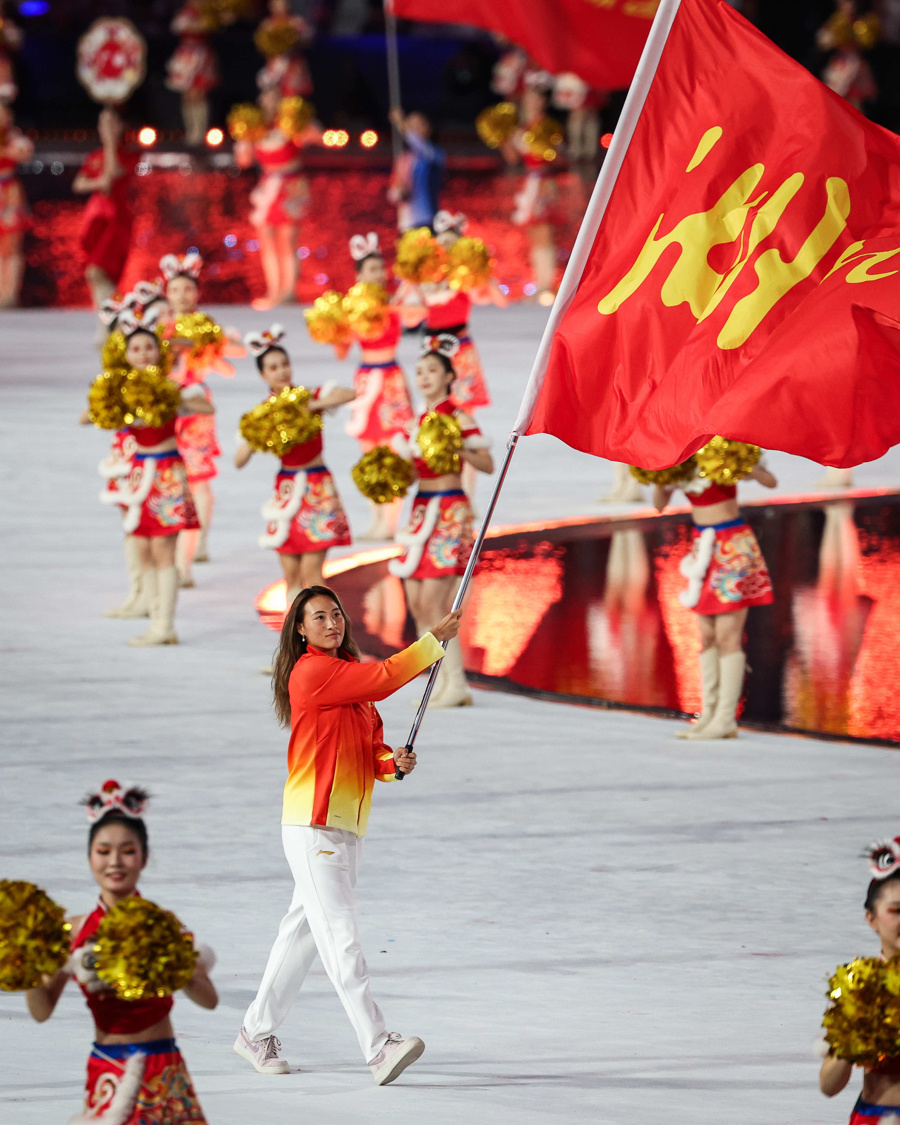 全运会开幕式高清大图来了