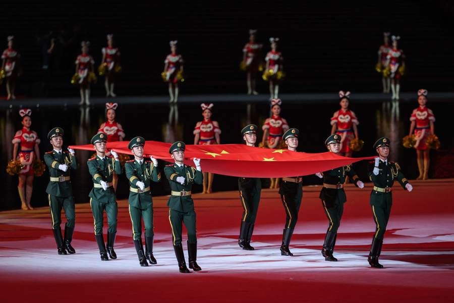 全运会开幕式高清大图来了