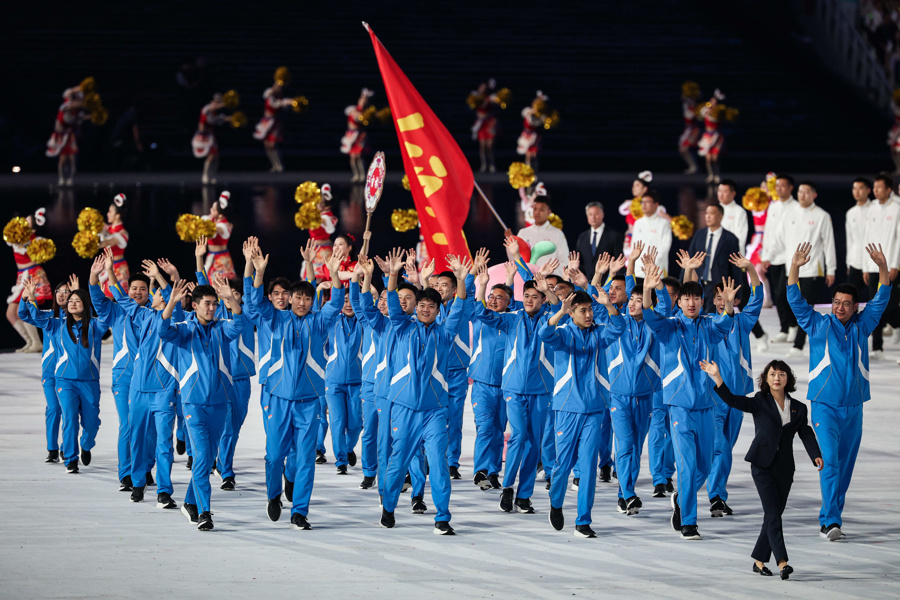 全运会开幕式高清大图来了