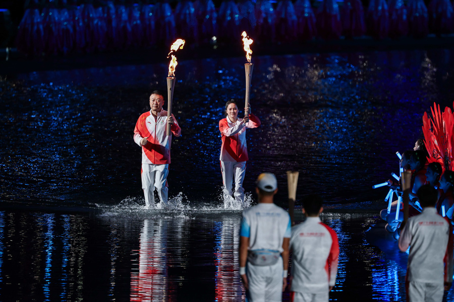 全运会开幕式高清大图来了