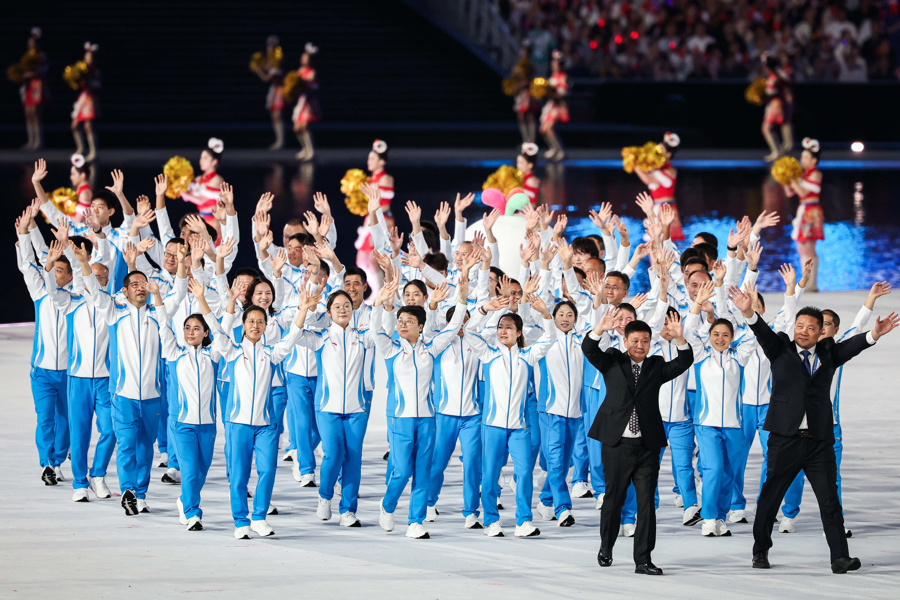 全运会开幕式高清大图来了