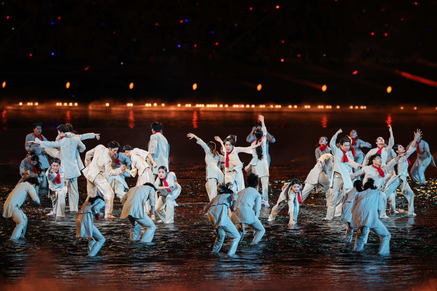 全运会开幕式高清大图来了