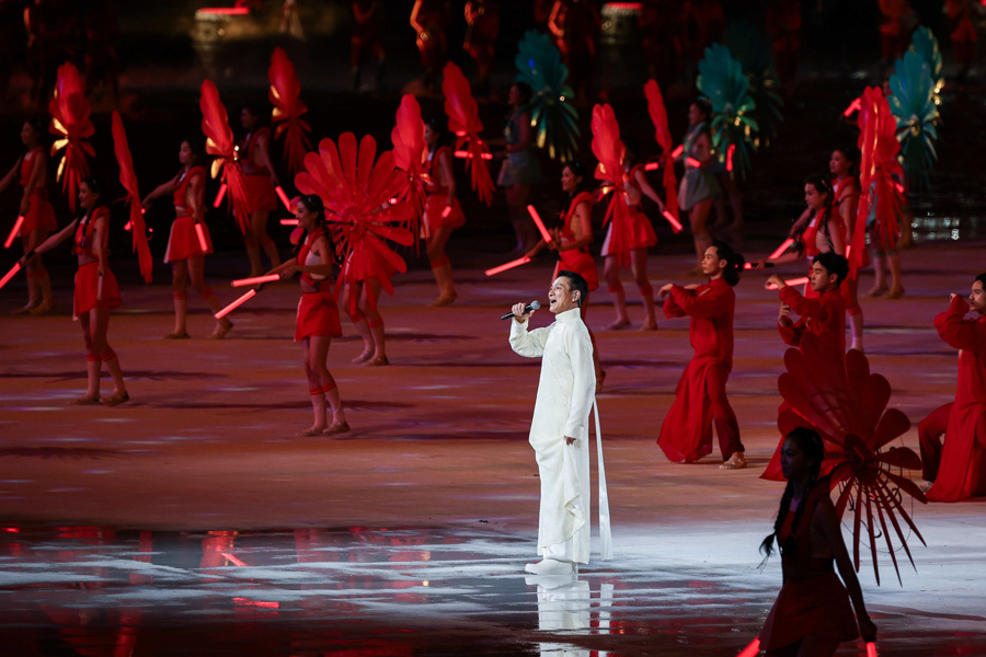 全运会开幕式高清大图来了