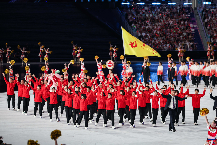 全运会开幕式高清大图来了