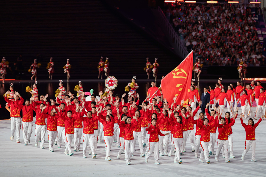 全运会开幕式高清大图来了