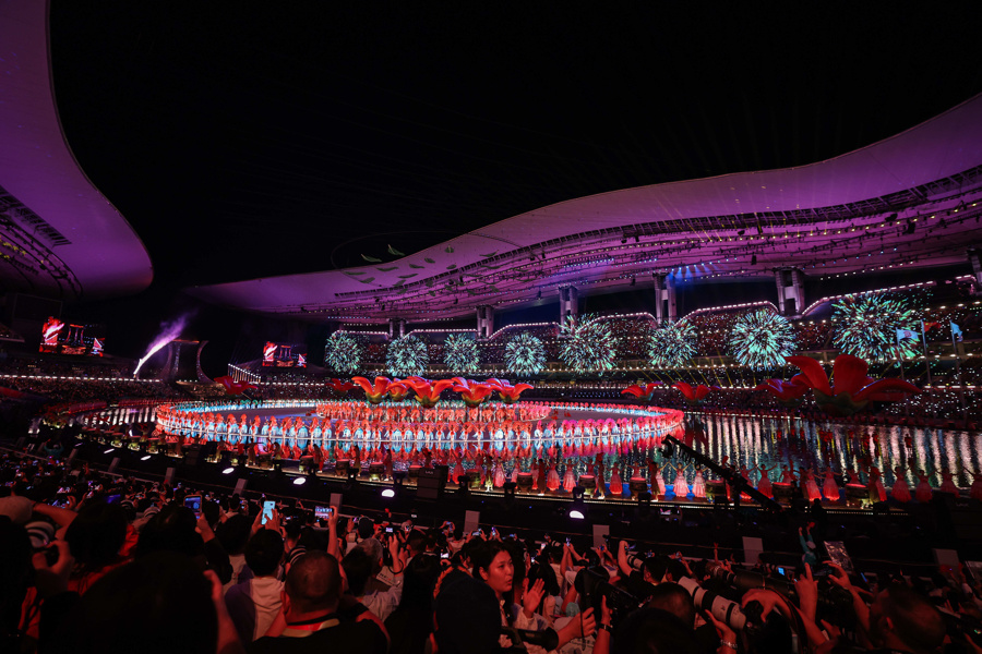 全运会开幕式高清大图来了