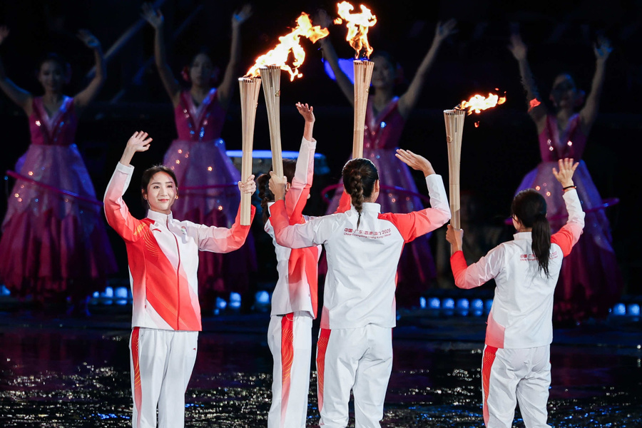 全运会开幕式高清大图来了