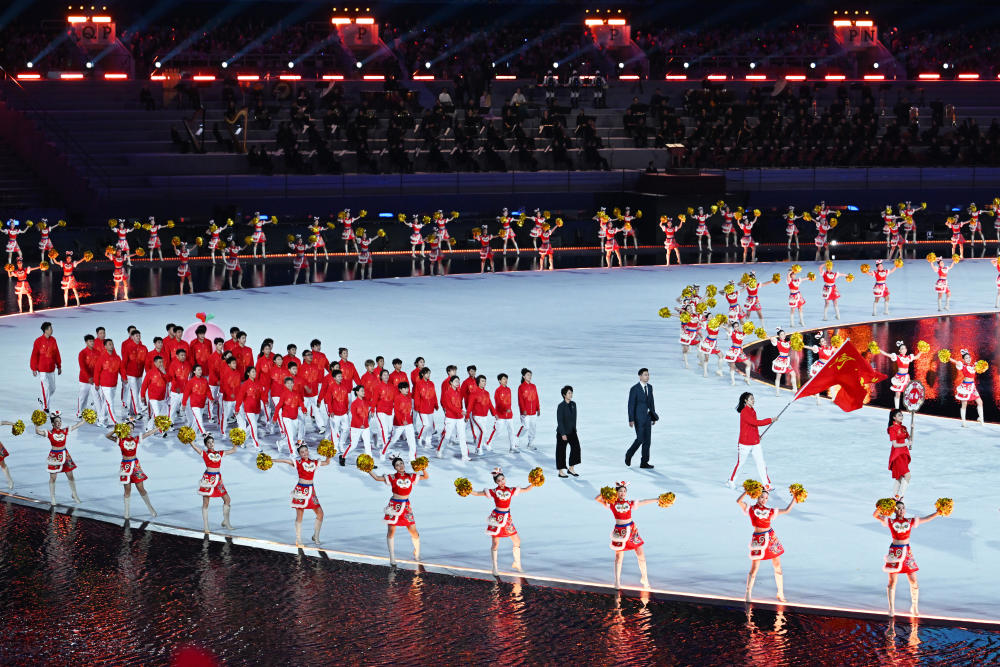 全运会开幕式有“广东特产”狮头鹅