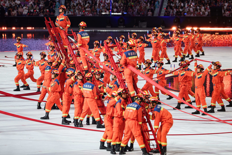 全运会开幕式高清大图来了