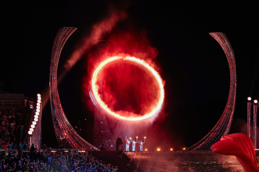 全运会开幕式高清大图来了