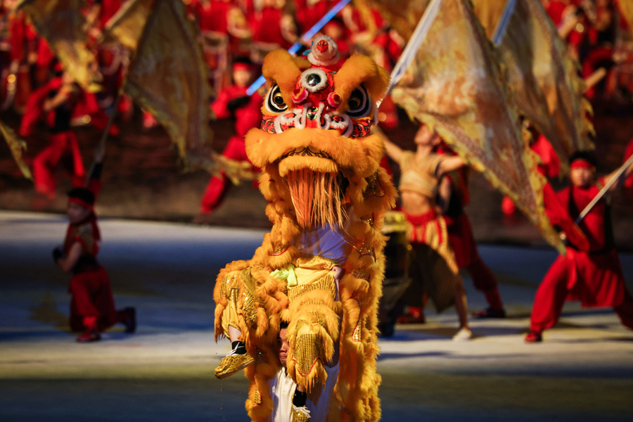 全运会开幕式高清大图来了