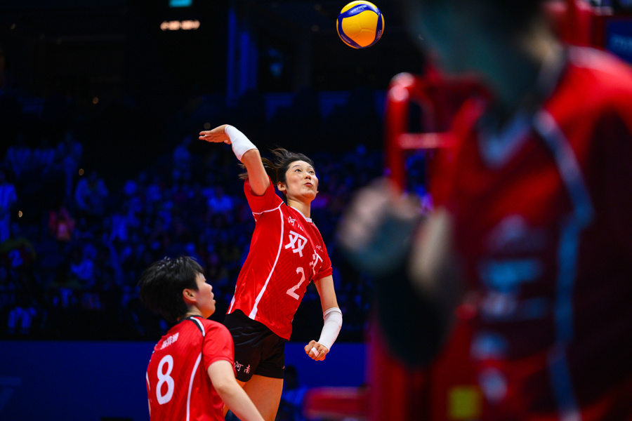 朱婷率领河南女排3连胜