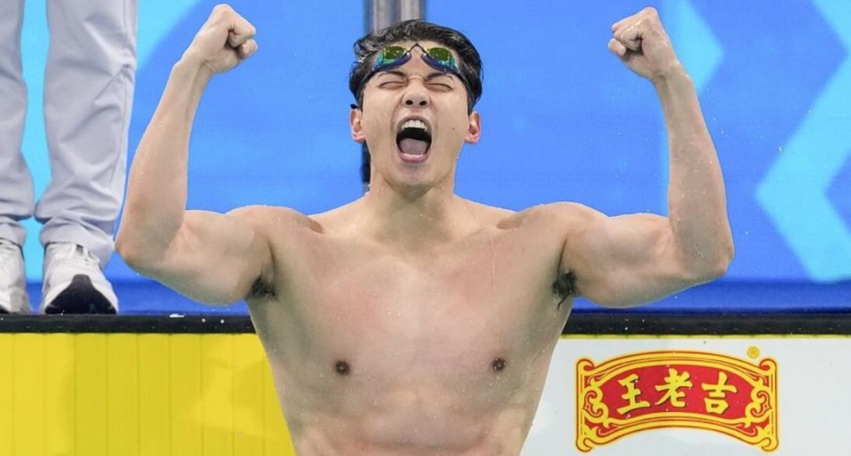 汪顺全运会19金成史上第一人