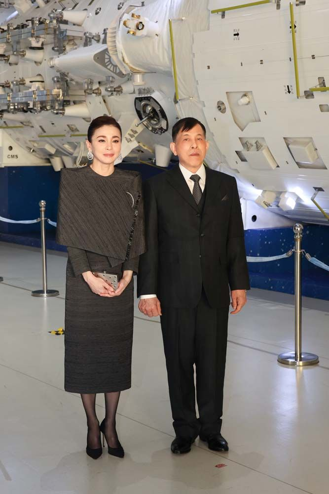 泰国国王与王后现身北京故宫游览