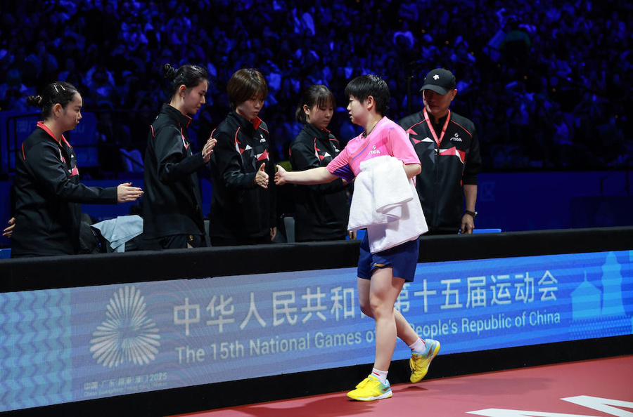 乒乓女团山东夺冠